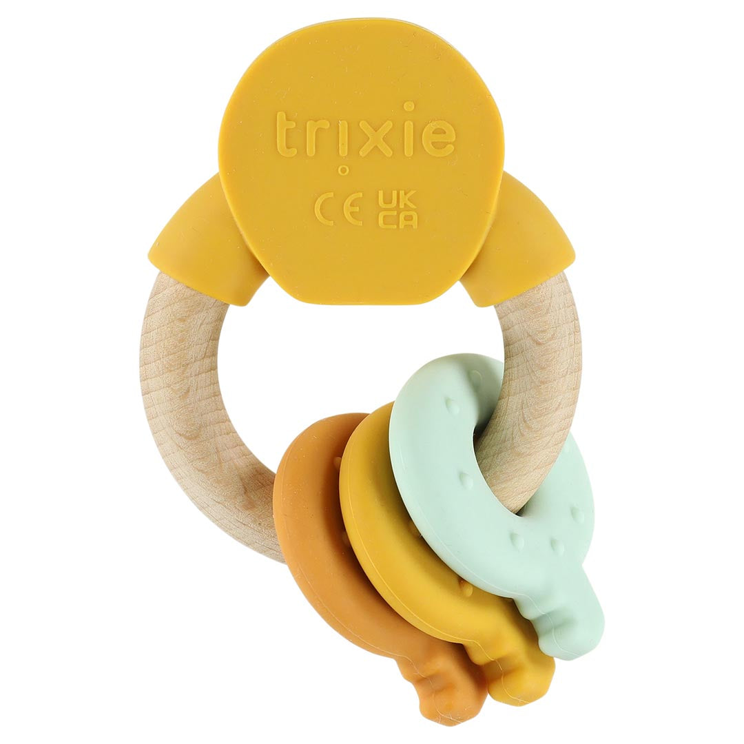 Trixie Houten Siliconen Activiteitenring  | Mr. Lion