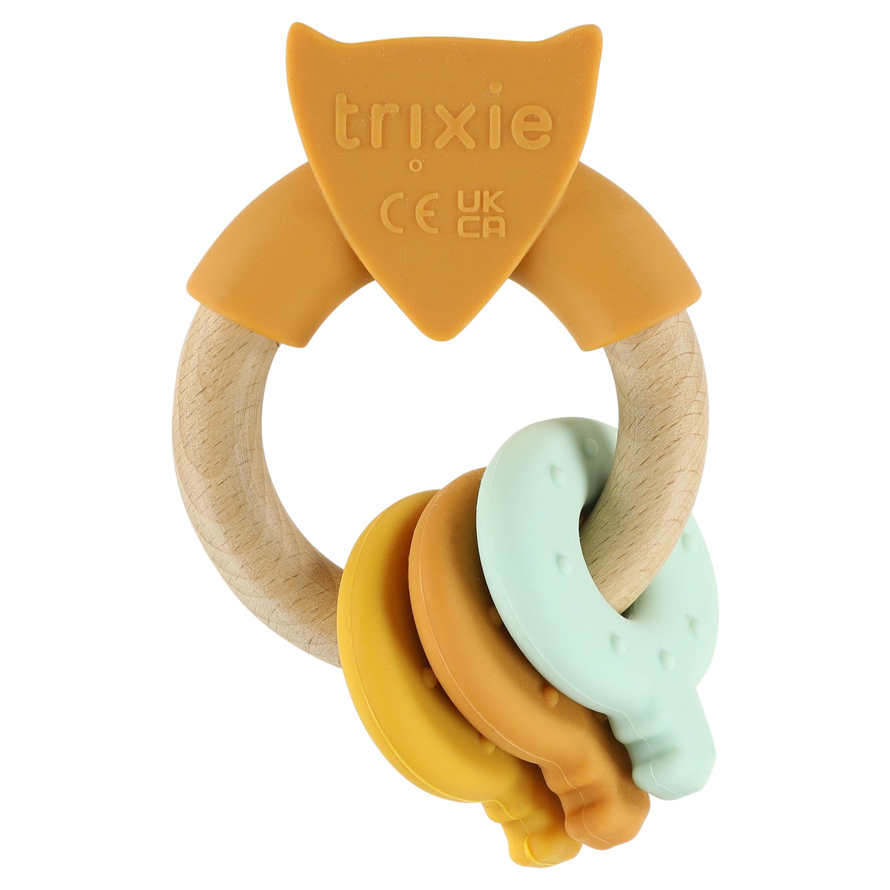 Trixie Houten Siliconen Activiteitenring  | Mr. Fox