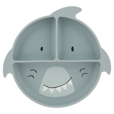 Trixie Silicone Bord Met Zuignap En Verdeelvakjes | Mr. Shark