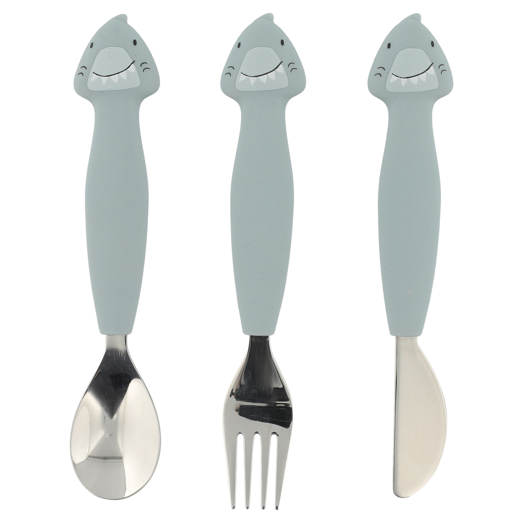 Trixie Silicone Bestekset 3-Pack | Mr. Shark