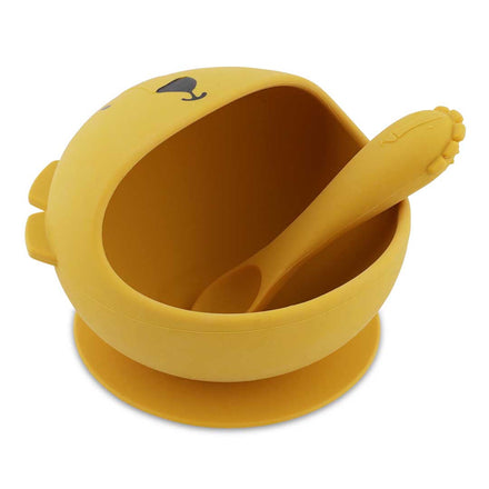 Trixie Silicone Bowl Met Zuignap + Lepel | Mr Lion