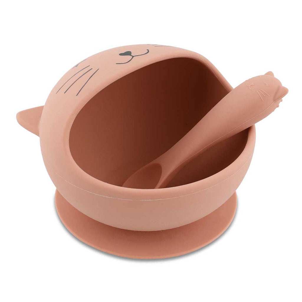 Trixie Silicone Bowl Met Zuignap + Lepel | Mrs Cat