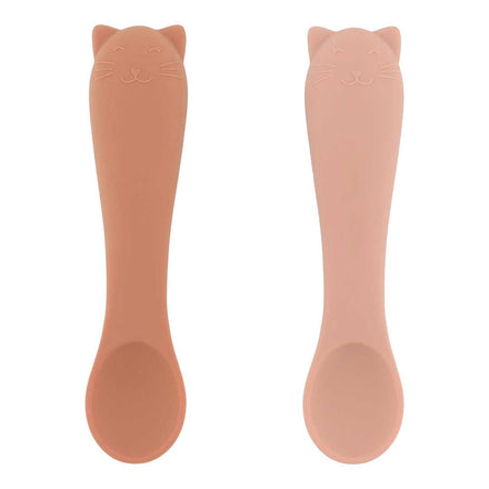 Trixie Silicone Baby Eerste Lepel +4m - 2st | Mrs. Cat