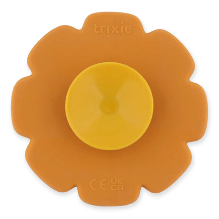 Trixie Siliconen Spinner Mr. Lion met stevige zuignap voor kinderstoel, tafel of raam, bij De Gele Flamingo.