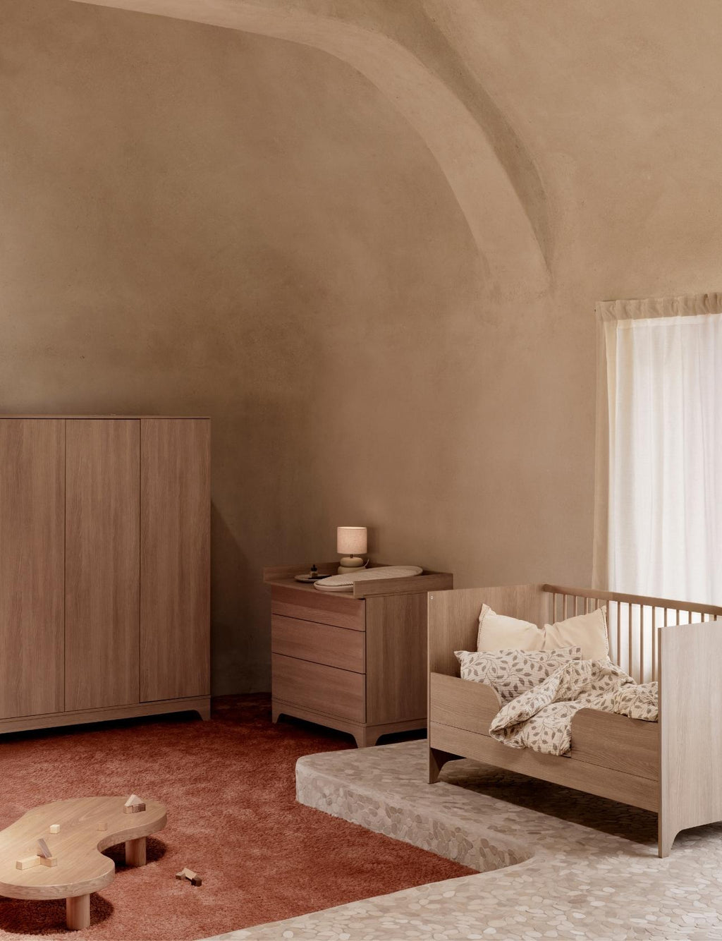 Quax Meegroeibed 140x70 cm Tsugi | Honey Ash