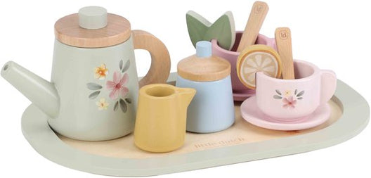 Little Dutch Houten Thee Servies