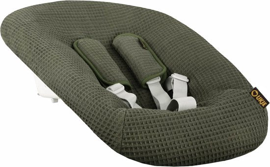 Ukje Newborn Hoes Voor Set Stokke | Wafel Donkergroen