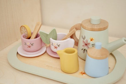 Little Dutch Houten Thee Servies