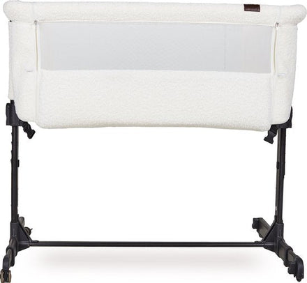 Quax Wieg Side By Side Co-Sleeper Met Zwarte Poten | Cream