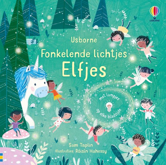 Usborne Boek Met Lichtjes | Fonkelende lichtjes Elfjes