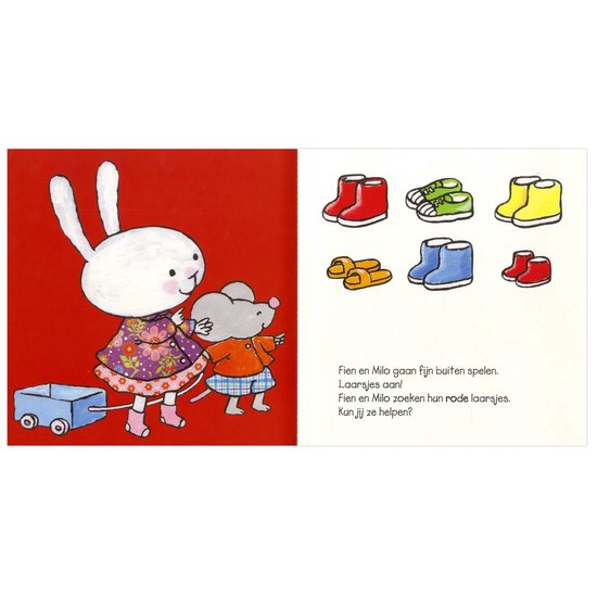 Clavis prentenboek Kleurtjes zoeken met Fien en Milo