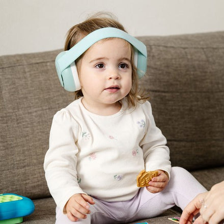Alecto Baby & Peuter Gehoorbescherming BV74 | Wit / Mintgroen