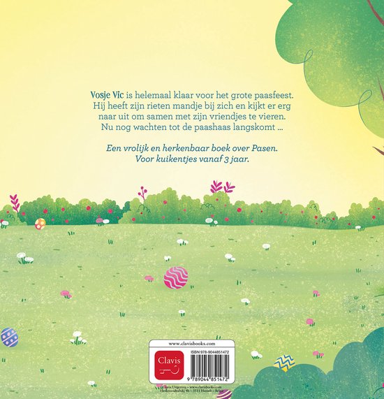 Clavis Voorleesboek | Vosje Vic En Vriendjes - Klaar Voor Pasen