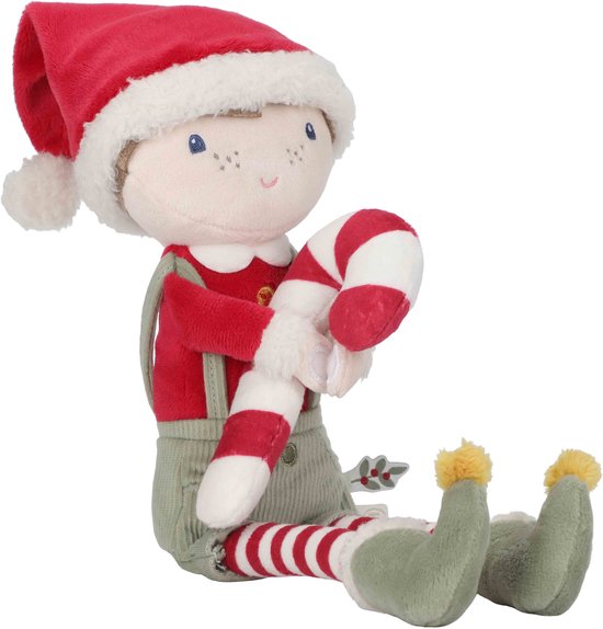 Little Dutch Knuffelpop Kerstpop Jim 35cm