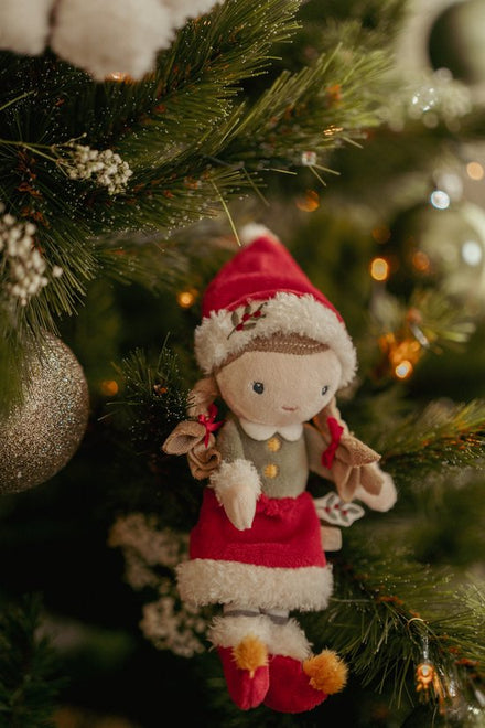 Little Dutch Kersthangers Rosa 4 stuks