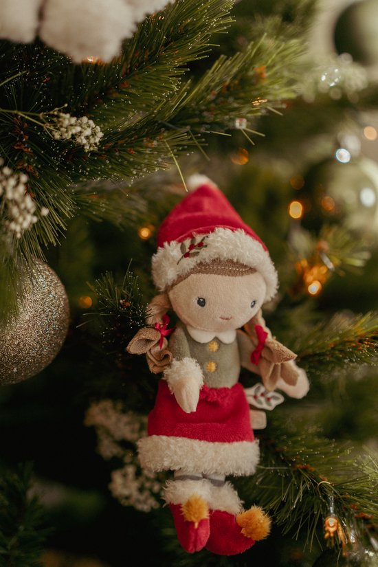 Little Dutch Kersthangers Rosa 4 stuks