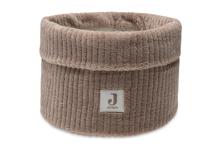 Jollein Commodemandje Cloudy Rib | Milky Coffee