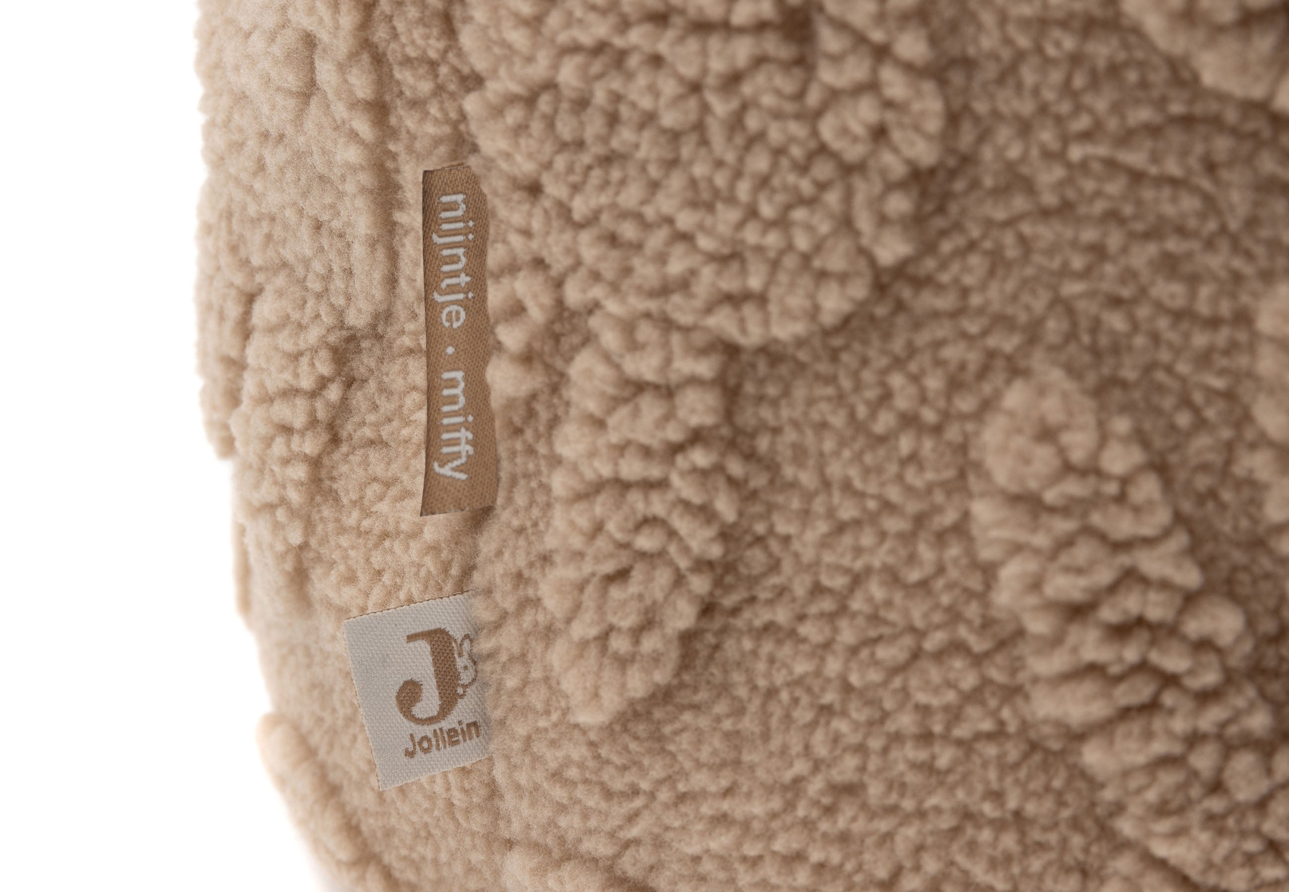 Jollein Opbergmand Miffy Jacquard Teddy | Biscuit