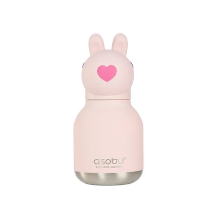 Asobu Mini Bestie Drinkfles Sleutelhanger 200ml | Konijn
