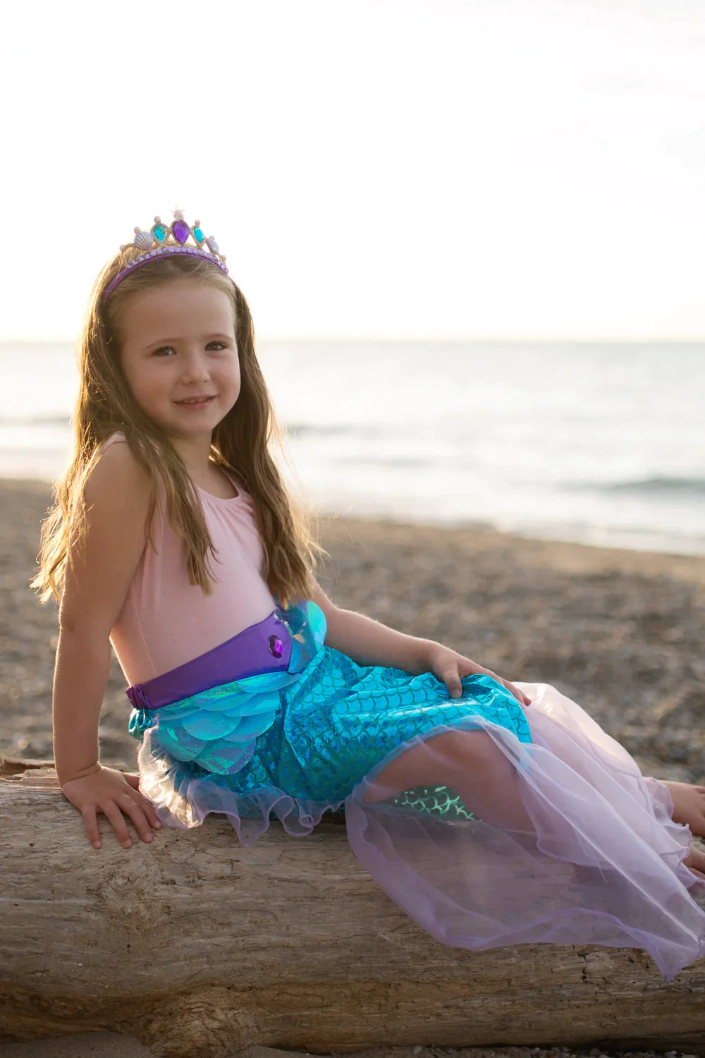 Great Pretenders Mermaid Glimmer Rok Set | Lilac 5-6Y