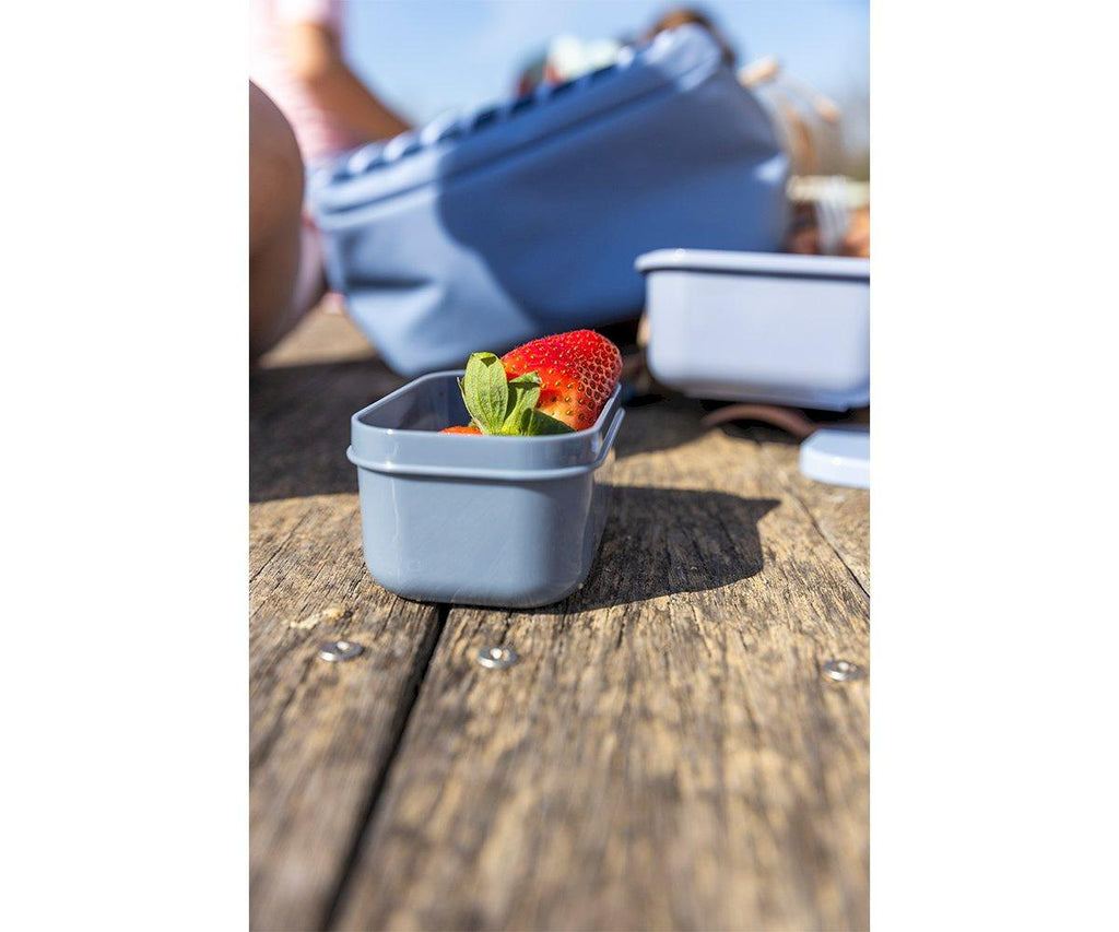Monnëka Bento Lunchbox | Stripes Blue