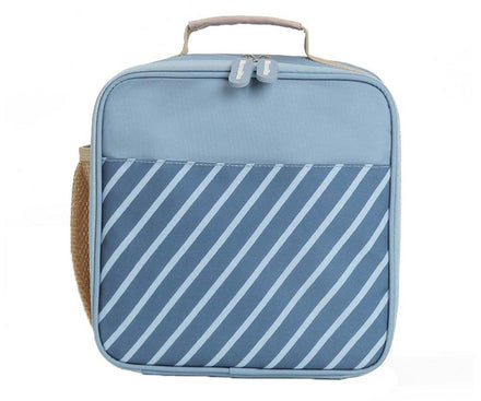 Monnëka Thermische Lunchtas | Stripes Blue
