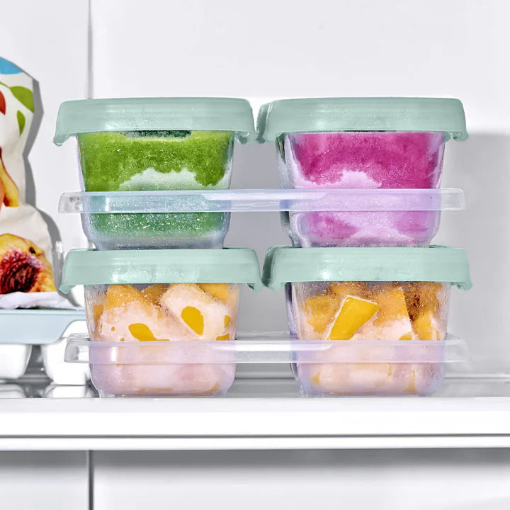 OXO Tot Vierdelige Set Diepvriesdoosjes Plastic 4x180ml | Opal