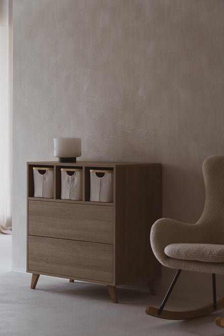 Quax opbergmandje commode loft 47x25 cm | beige - natural