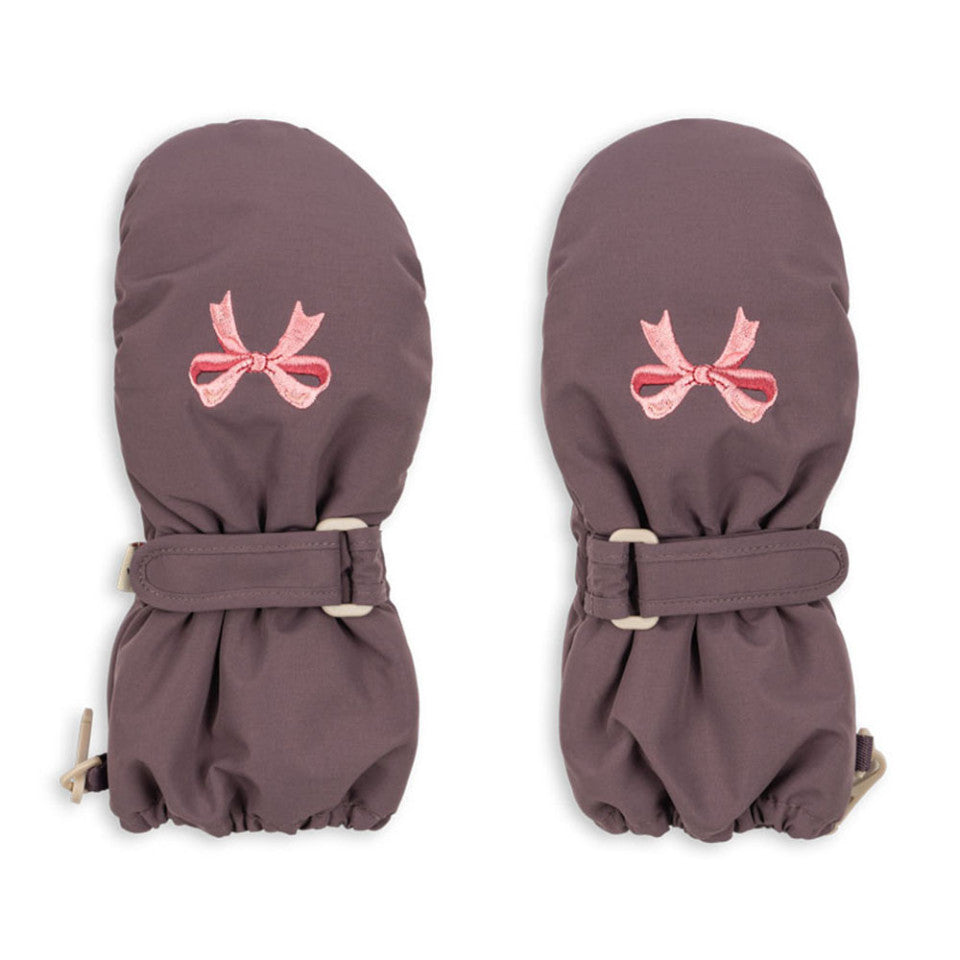 * Konges Sløjd Nohr Snow Wanten Solid | Hortensia