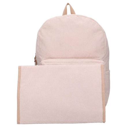Kidzroom Luiertas Rugzak | Desire Beige Stripe