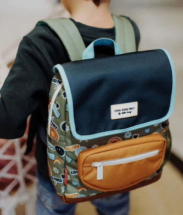 Hello Hossy Rugzak Smiley | Groen