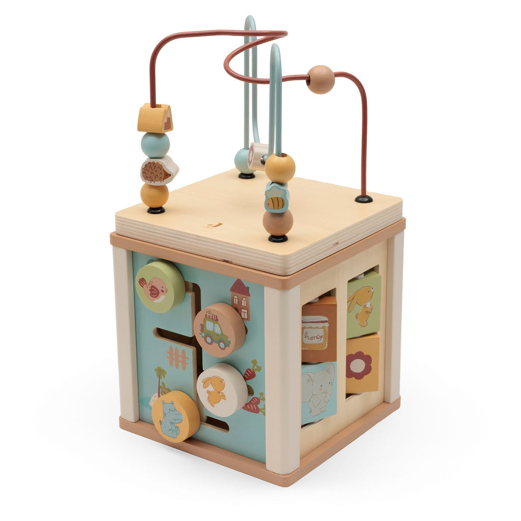Jollein Houten Activiteitenkubus | Jollies