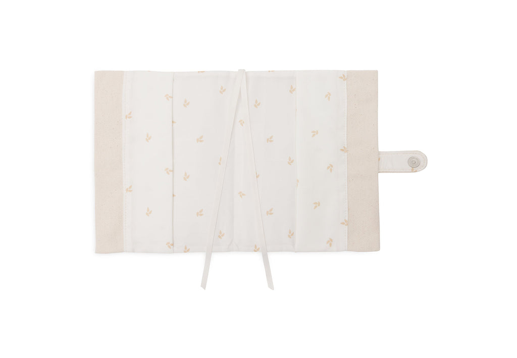 Jollein Groeiboekje Hoes 23x17cm | Twill Natural