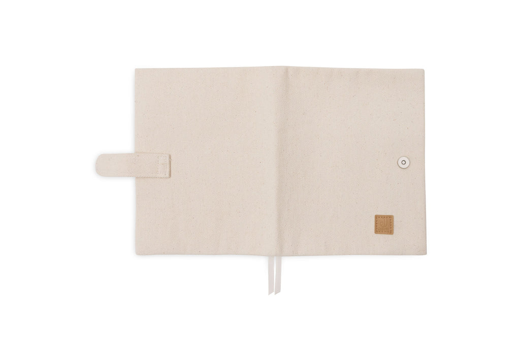 Jollein Groeiboekje Hoes 23x17cm | Twill Natural
