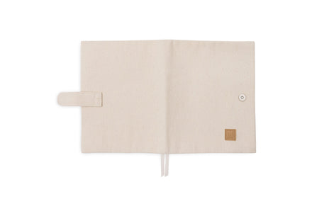 Jollein Groeiboekje Hoes 23x17cm | Twill Natural