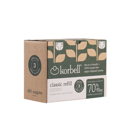 Korbell Luieremmer Navulling 16l | 3 pack