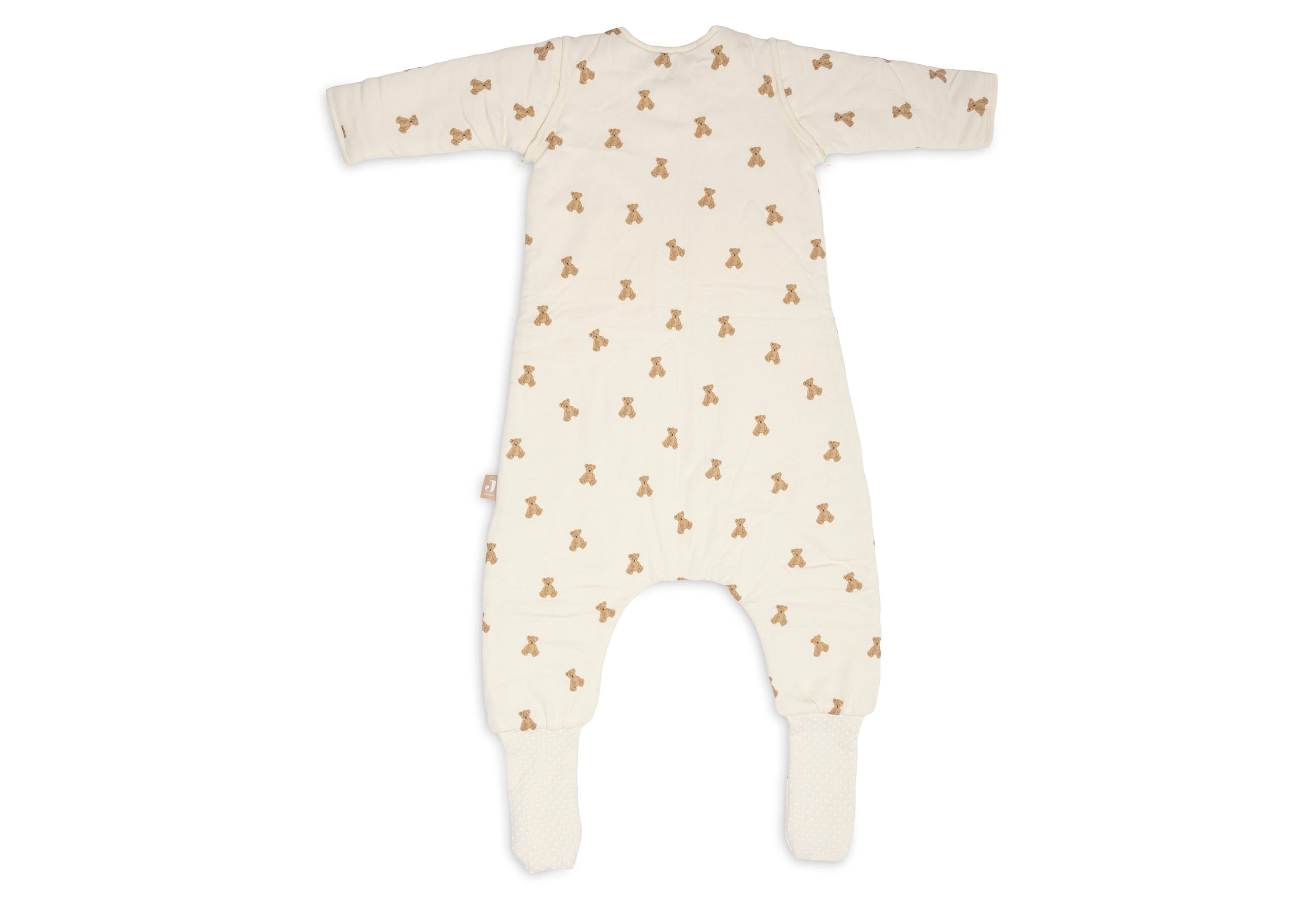 Jollein Slaapzak met voeten en afritsbare mouw 80/86cm | M. Teddy Bear