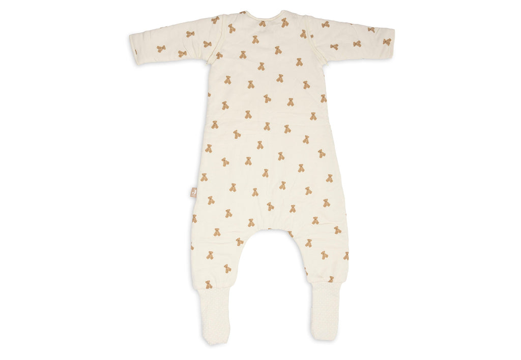 Jollein Slaapzak met voeten en afritsbare mouw 80/86cm | M. Teddy Bear