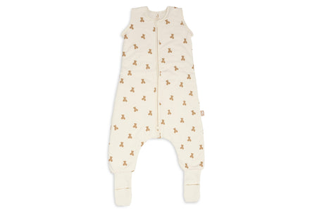 Jollein Slaapzak met voeten en afritsbare mouw 80/86cm | M. Teddy Bear