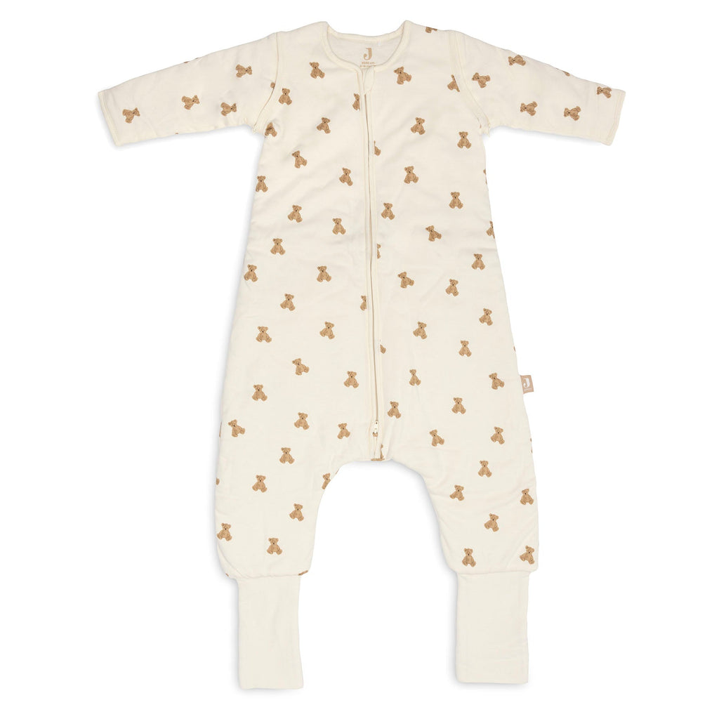 Jollein Slaapzak met voeten en afritsbare mouw 80/86cm | M. Teddy Bear