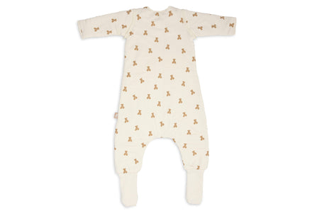 Jollein Slaapzak met voeten en afritsbare mouw 92/98cm | M. Teddy Bear