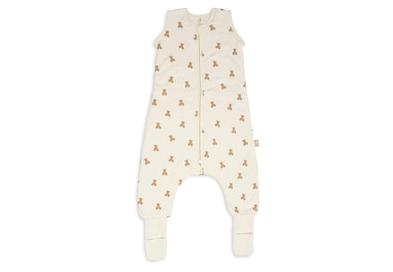 Jollein Slaapzak met voeten en afritsbare mouw 92/98cm | M. Teddy Bear