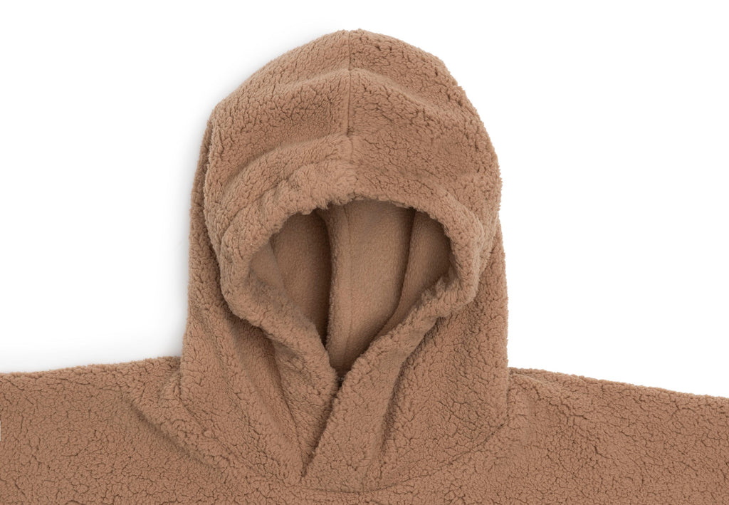 Jollein Cosy Poncho Teddy Fleece Dark | Hazel