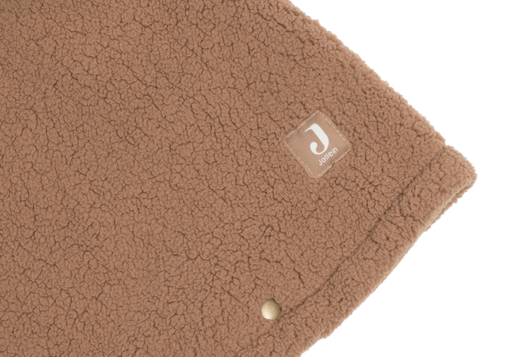 Jollein Cosy Poncho Teddy Fleece Dark | Hazel