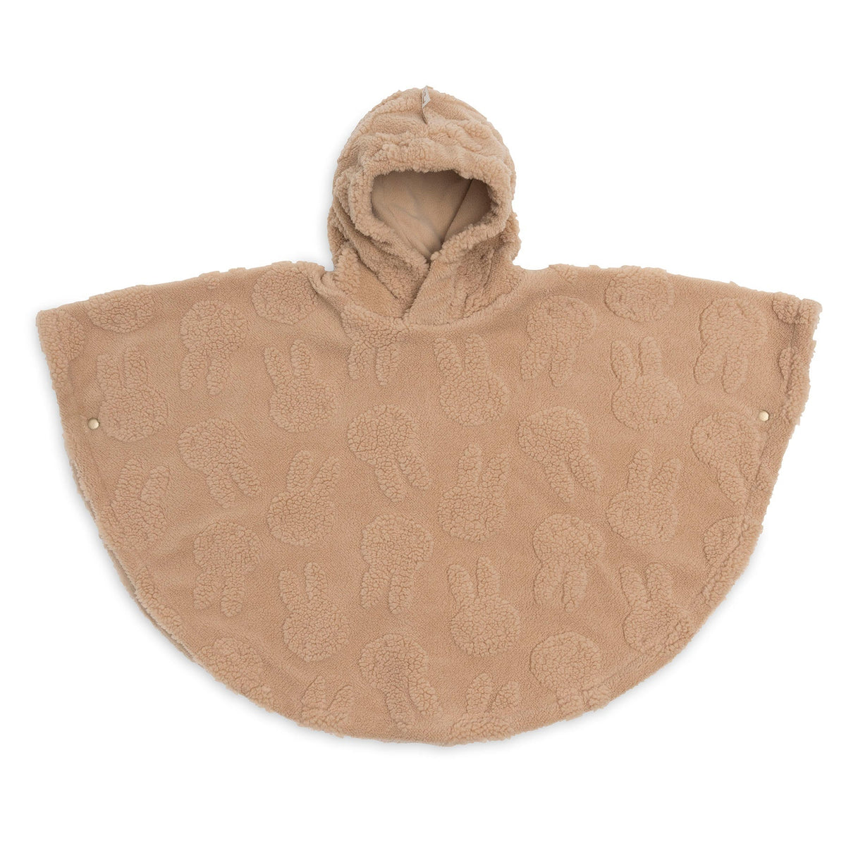 Jollein Cosy Poncho Miffy Jacquard Teddy | Biscuit