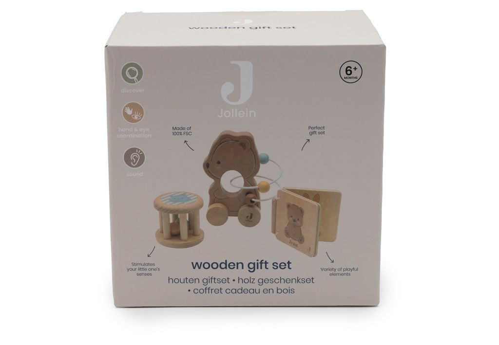 Jollein Houten Giftset Bear | Brave