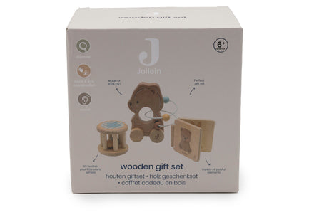 Jollein Houten Giftset Bear | Brave