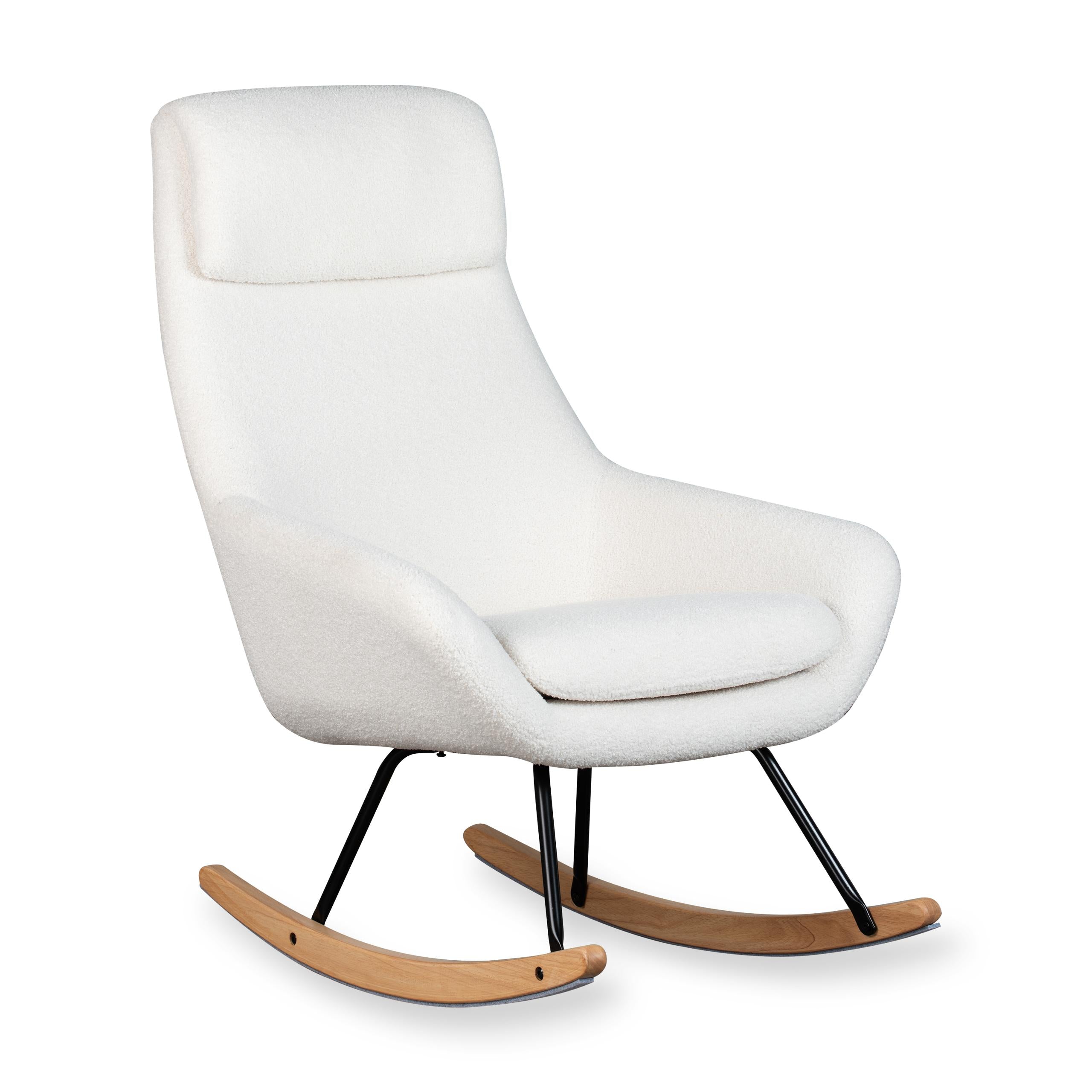 Quax Rocking Adult Chair Nordic I Cream Sheep