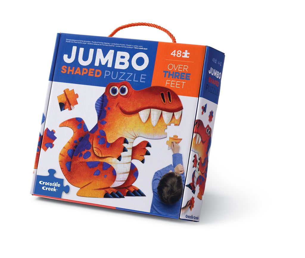 Crocodile Creek Jumbo Puzzels 48ST | Dinosaurus