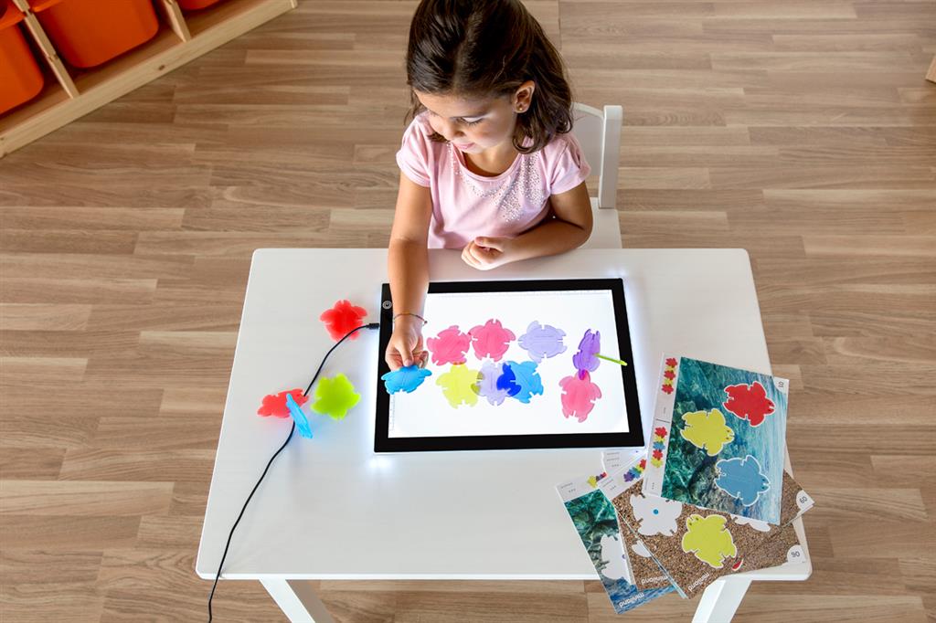 *  Miniland Lightpad Math Turtles